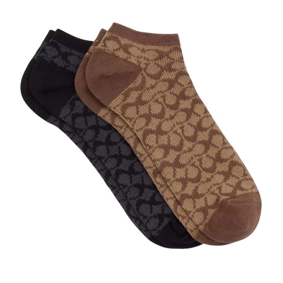 COACH Signature Ankle Socks one size fits all , Idea for gift 🎁 - Picture 3 of 8